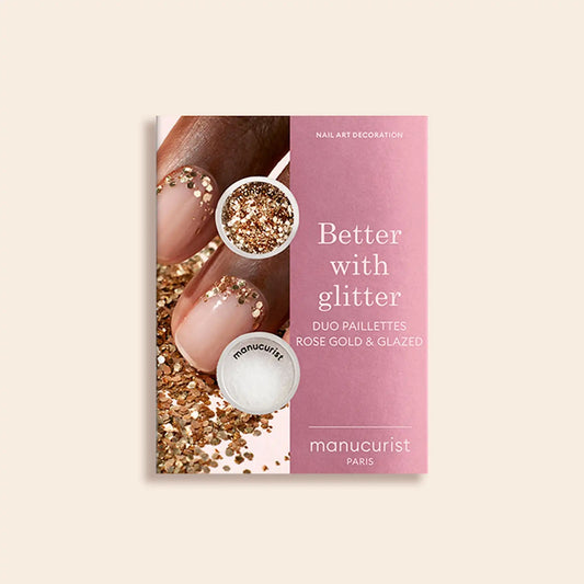 Glitters Duo Rose Gold & Glazed